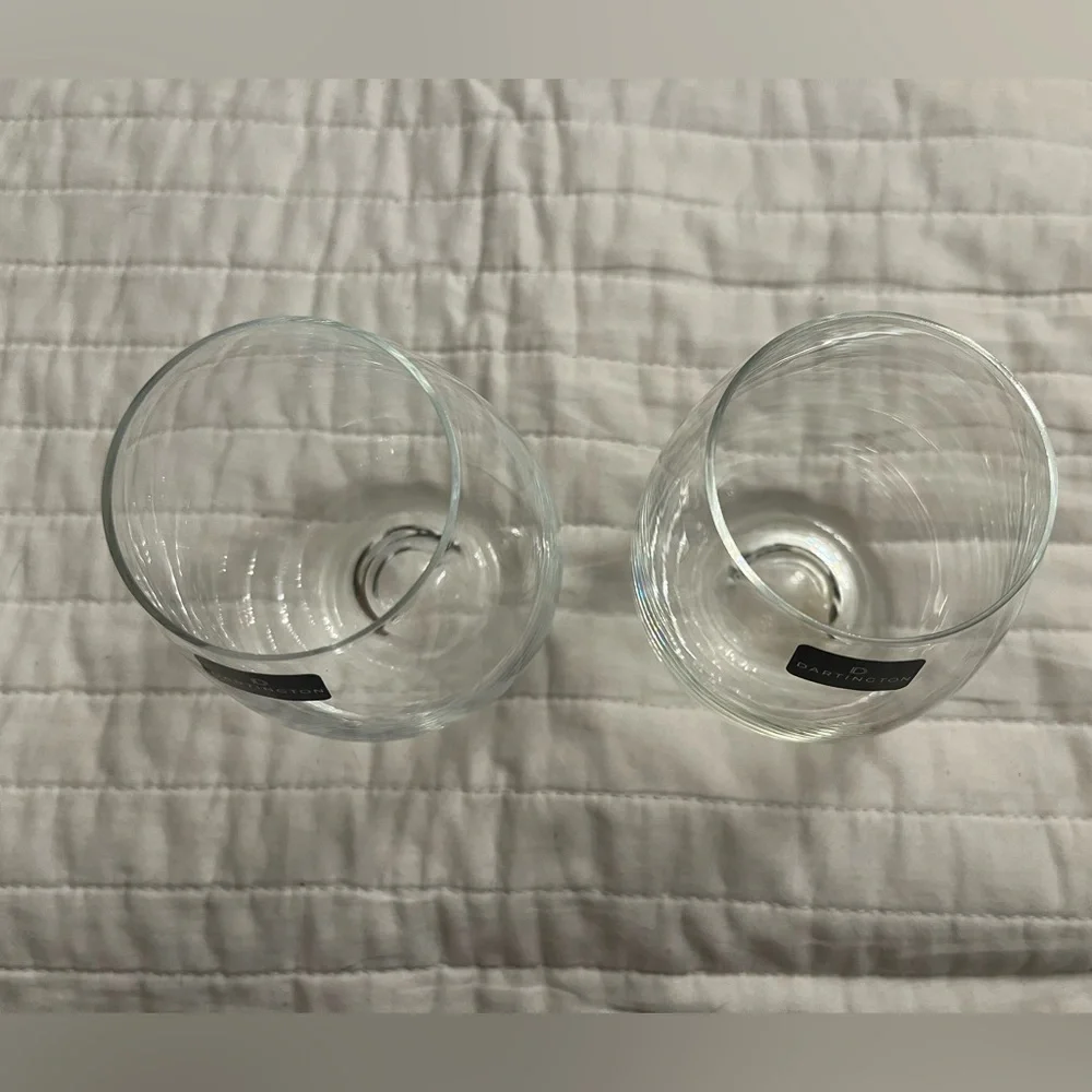 New Dartington Crystal WB429/P Stemless Wine Glasses - Set of 2